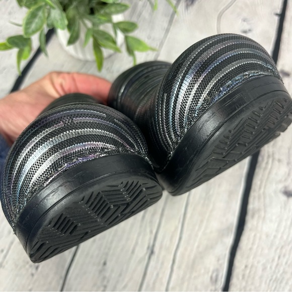 Dansko Professional Clogs Multi Twine Rainbow Metallic Stripe Sz EU 37 - Picture 13 of 14